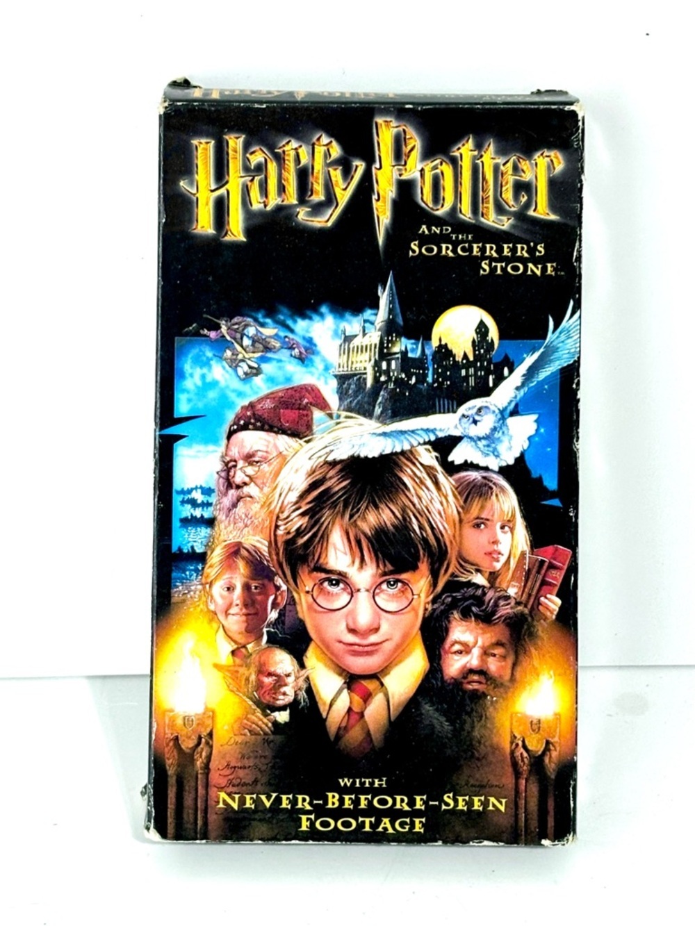 Warner Bros. Harry Potter and the Sorcerer's Stone VHS - Black & Gold